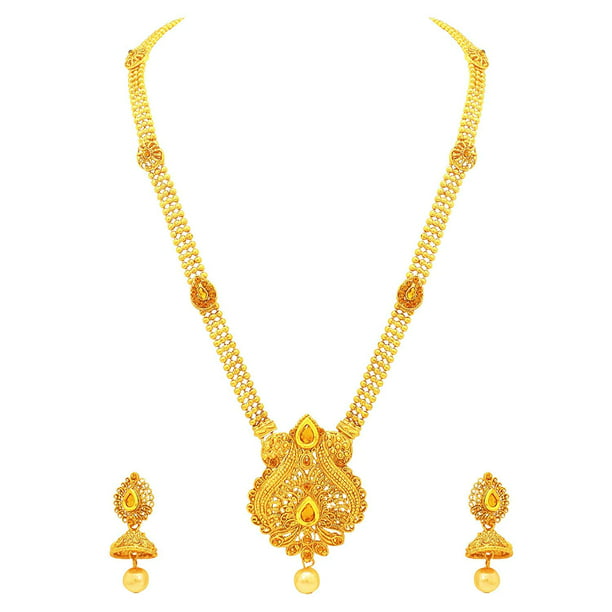 6 cm long Earring Stud gold Women Ethnic Metal jewelry for wedding parties 